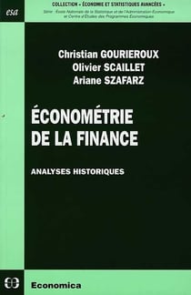 Économétrie de la finance - analyses historiques