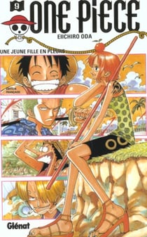 One Piece Tome 9 : une jeune fille en pleurs