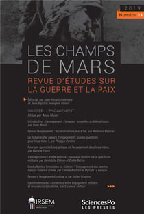 Revue les Champs de Mars n.33 : l'engagement