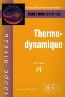 Thermodynamique - 2e année PT - Exercices corrigés