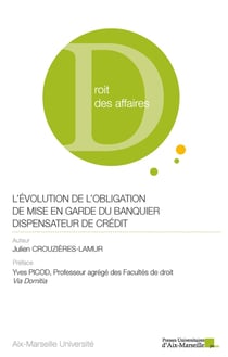 L'évolution de l'obligation de mise en garde du banquier dispensateur de crédit
