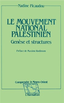 Le mouvement national palestinien - genèse et structures