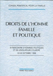 Droits de l'homme - famille et politique