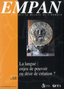 Revue Empan n.88 : la langue des éducateurs