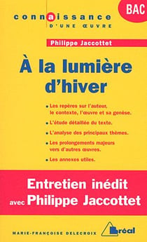 À la lumière d'hiver, de Philippe Jaccottet