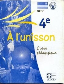 A l'unisson francais 4e annee rwanda guide pedagogique