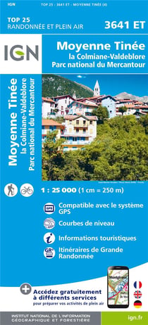 3641Et Moyenne Tinée.La Colmiane-Valdeblore.Pn Du
