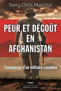 Peur et degout en afghanistan. temoignage d'un militaire canadien