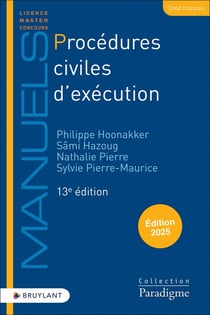 Procédures civiles d'exécution (édition 2025)