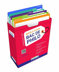 Boîte à fiches bac philosophie : 100 fiches pour réussir !