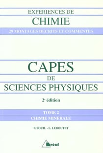 Expériences chimie