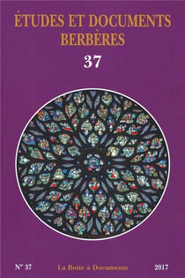 Études et documents berbères n.37 (édition 2017)