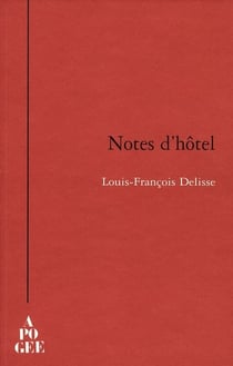 Notes d'hôtel