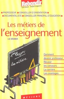 Les metiers de l'enseignement