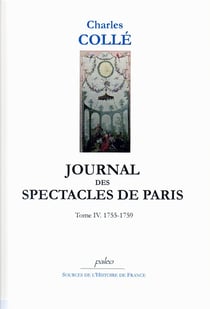 Journal des spectacles de Paris t.4 (1755-1759)