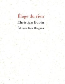 Éloge du rien