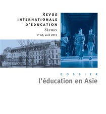 Revue internationale d'éducation de Sèvres n.68 : l'éducation en Asie - avril 2015