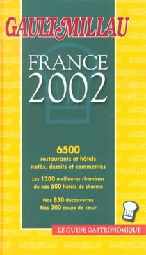 Guide gault et millau france - edition 2002