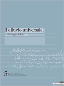 CAHIERS D'AMBRONAY Tome 5 : il diluvio universale de Michelangelo Falvetti
