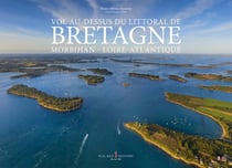 Vol au-dessus du littoral de Bretagne-Morbihan-Loire Atlantique