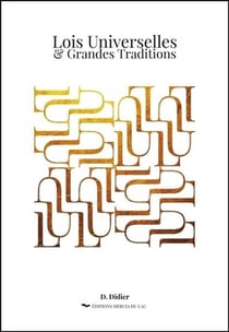Lois universelles & grandes traditions