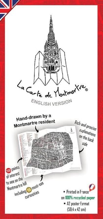 La Carte de Montmartre : English Version