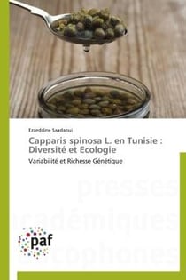 Capparis spinosa l. en Tunisie : diversité et écologie