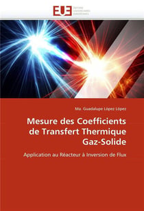 Mesure des coefficients de transfert thermique gaz-solide
