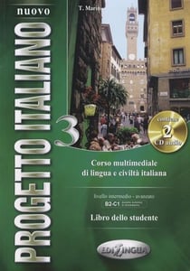 Nuovo progetto italiano Tome 3 - corso multimediale di lingua e civilità italiana - libro delle studente - B2-C1 livello intermedio-avanzato