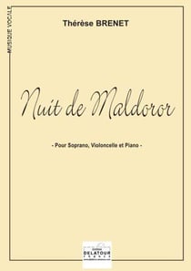 Nuit de Maldoror pour soprano, violoncelle et clavier
