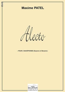 Alecto pour 2 saxophones