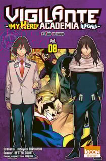 Vigilante - my hero Academia illegals Tome 8 : pluie et nuage