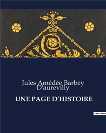 UNE PAGE D'HISTOIRE