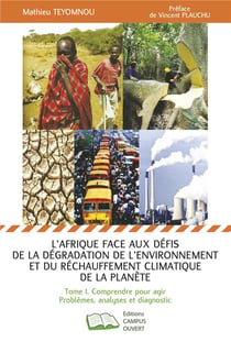 L'Afrique face aux défis de la dégradation de l'environnement et du rechauffement climatique de la planète Tome 1 - comprendre pour agir