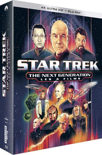 Star Trek : The Next Generation - Les 4 films : Générations + Premier Contact + Insurrection + Nemesis