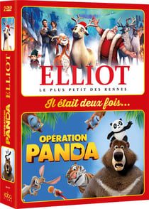 Il était deux fois... - Coffret : Opération Panda + Elliott, le plus petit des rennes
