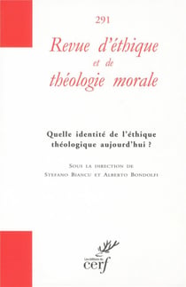 Revue d'éthique et de théologie morale numéro 291 HS n13