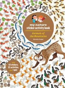 My nature sticker activity book : animals of the mountains