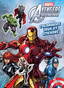 Avengers rassemblement - coloriages, jeux et stickers