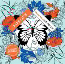 Art-thérapie - les petits carrés : papillons