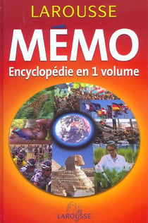 Memo - encyclopedie en 1 volume - edition 2003