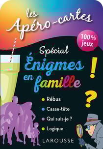 Les apéro-cartes : spécial énigmes en famille