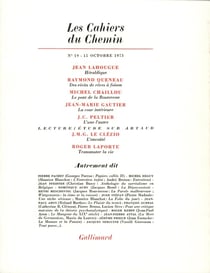 Les Cahiers du Chemin