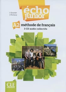 Écho junior - a2 - 3 cd audio collectifs