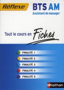 FICHES REFLEXES Tome 5 : BTS assistant de manager - tout le cours en fiches