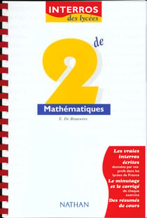 Mathematiques 2e