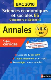 ANNAL BAC 2010 SC ECO ES OBL+S