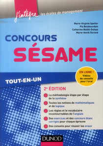 Concours sesame - tout-en-un (2e édition)