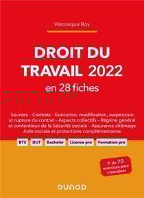 Droit du travail en 28 fiches (édition 2022)