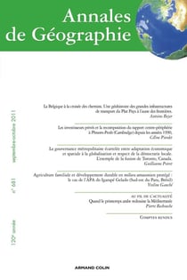 Annales de Géographie n° 681 (5/2011)